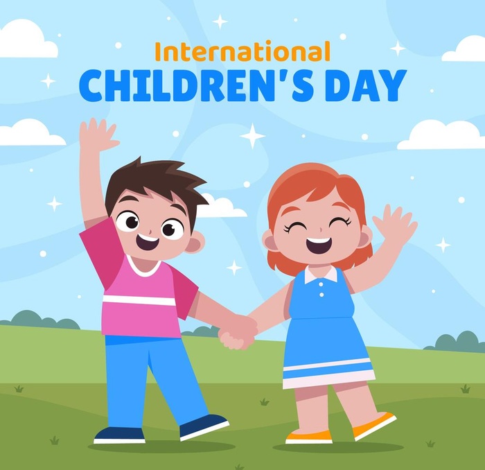 儿童节插画图片