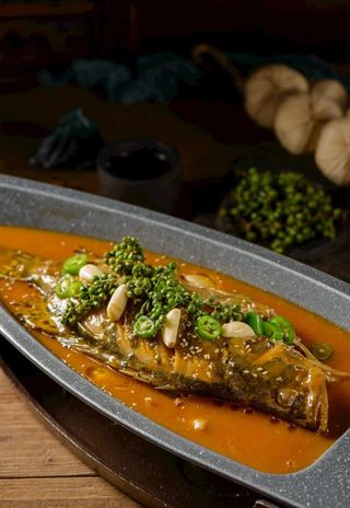 经典红烧臭鳜鱼图片