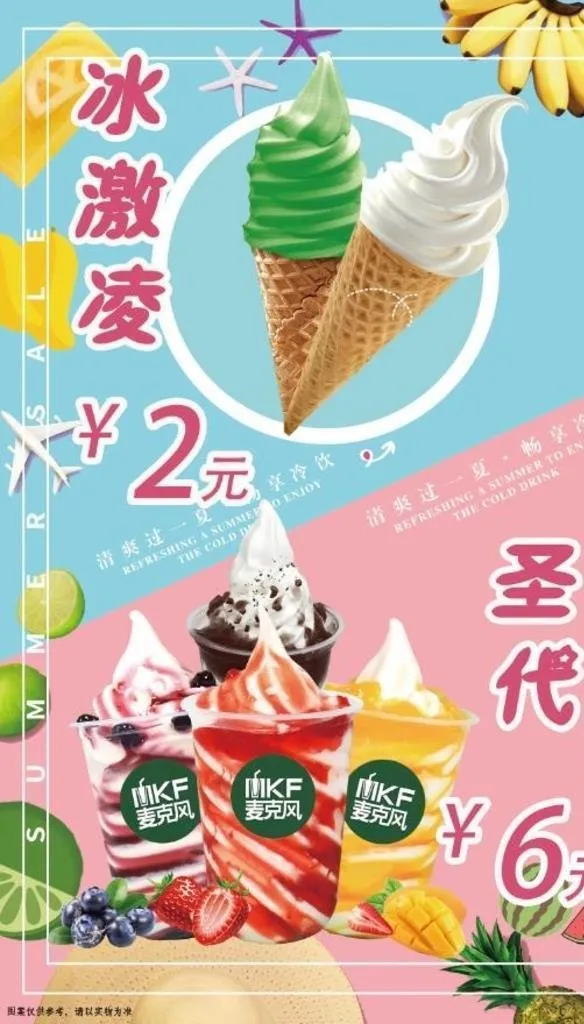 圣代  冰激凌图片(600x900)psd模版下载