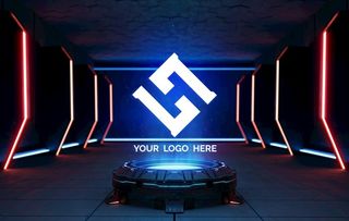 炫酷科技海报场景图片