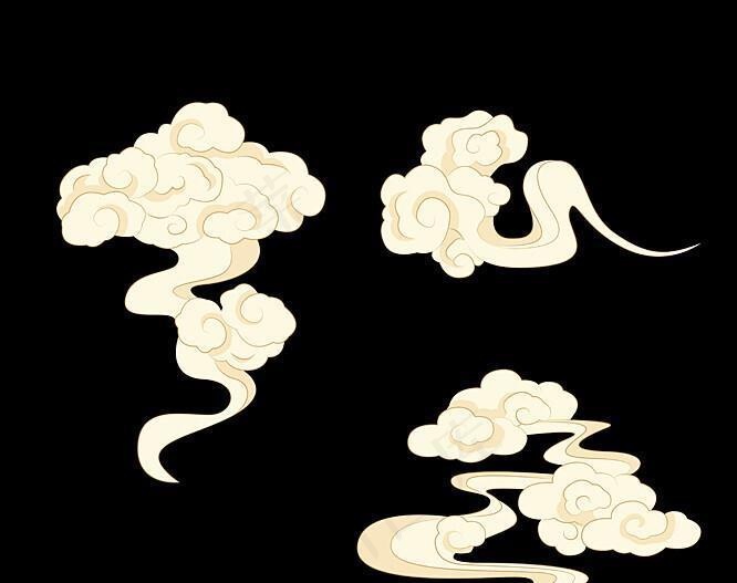矢量祥云图片ai矢量模版下载