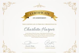 荣誉证书模版图片