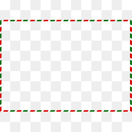 圣诞节红绿拼接框架,免抠png,免抠元素(1500*1051px)