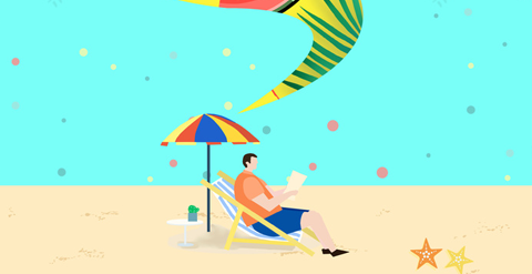 夏日-夏日背景