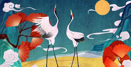 插画-壁纸·中国风