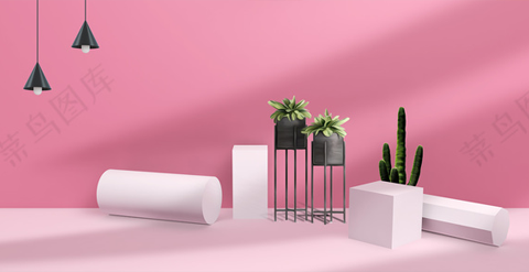背景-双十一·极简展台