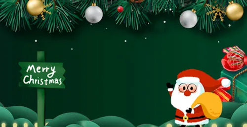 背景-圣诞节·温馨卡通