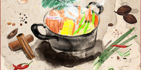 宣传单-美食宣传单