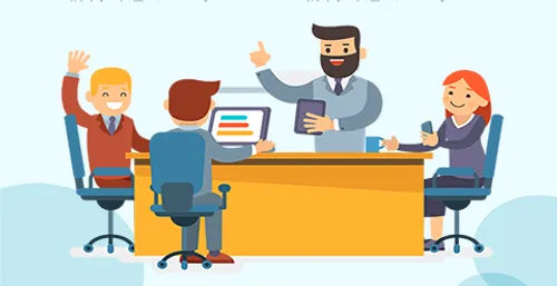 模板-招聘·易拉宝